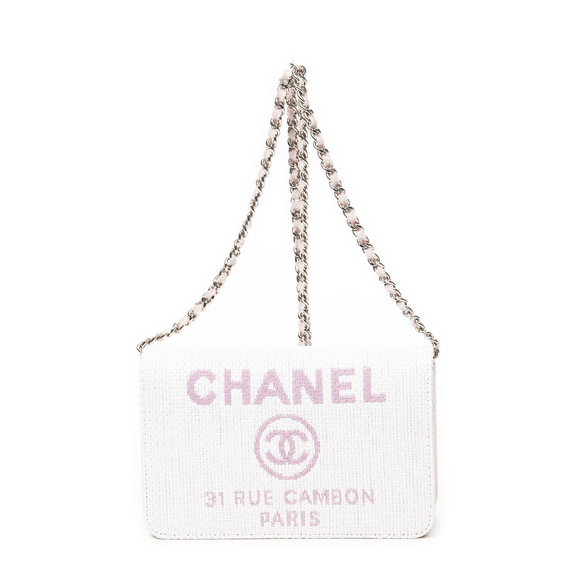 Chanel Handbags - Chanel Deauville Chain Around Wallet